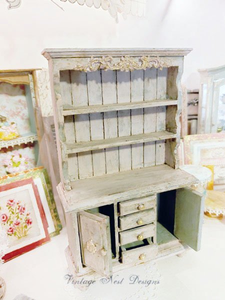 Cabinet No.89 Dollhouse Miniature image 4