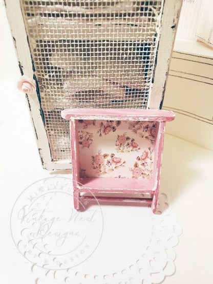 Shelf No.7 Dollhouse Miniature Handmade Diorama Room Shadow Box image 3