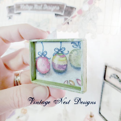 Christmas Bulbs No.2:1 Dollhouse Miniature Handmade image 1