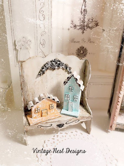 Two Houses No.3:2 Handmade Miniature image 2