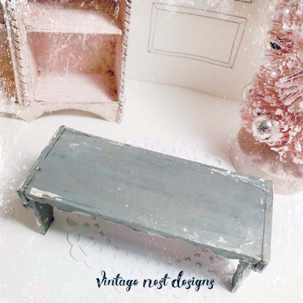 Bench No.9 Dollhouse Miniature Handmade image 5