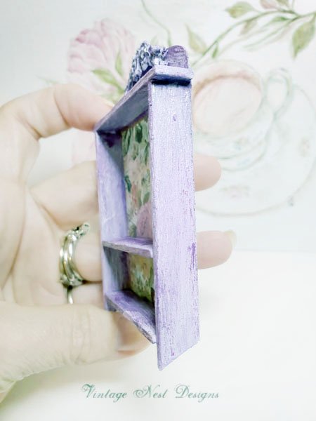 Shelf No.97 Dollhouse Miniature Handmade image 2