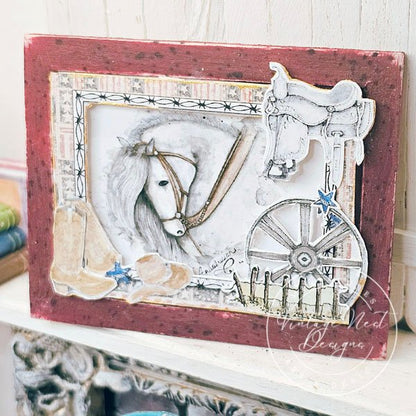 3D Andalusian Horse No.1:6 Dollhouse Miniature image 2