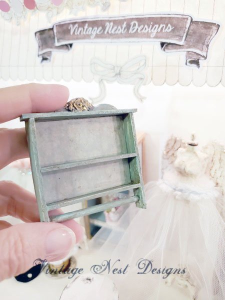 Shelf No.87 Dollhouse Miniature Handmade image 2