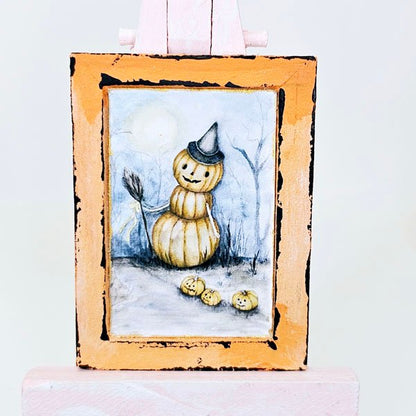 Halloween Pumpkins No.5:5 Dollhouse Miniature Handmade image 2