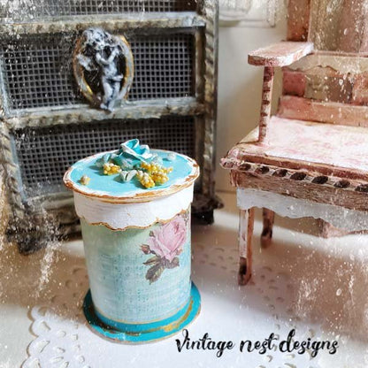 Box No.80 Dollhouse Miniature Handmade image 4