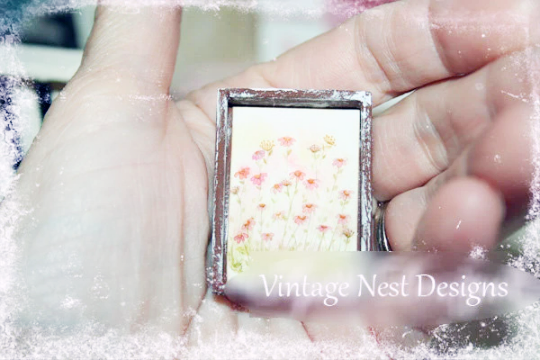 Field of Flowers No.1:1 Dollhouse Miniature image 2
