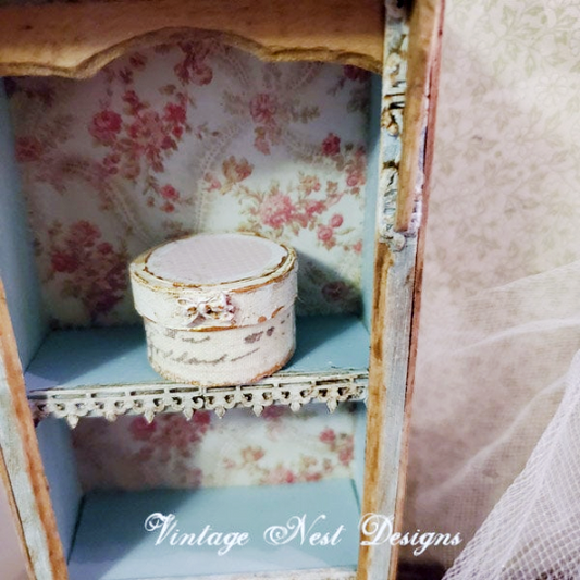 Box No.103 Dollhouse Miniature Handmade image 0