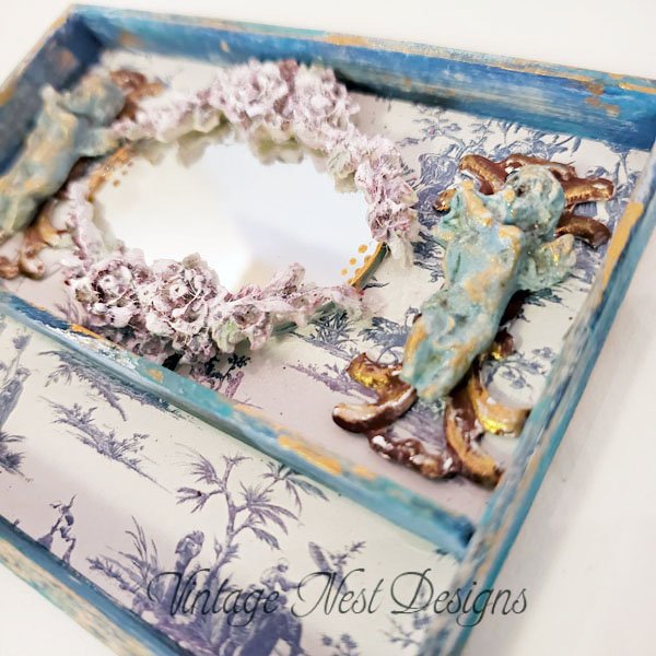 Cabinet Shelf No.75 Dollhouse Miniature Handmade image 1