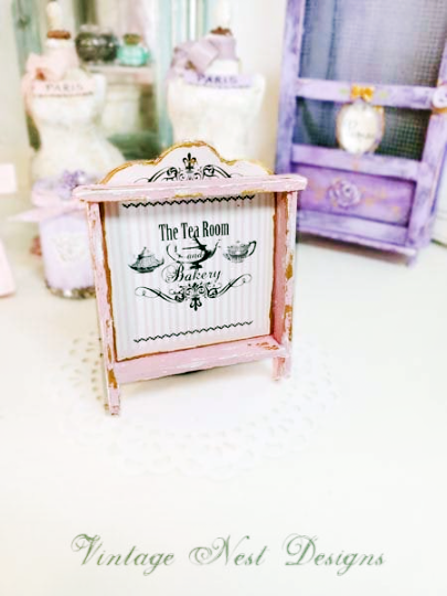 Cabinet Shelf No.99 Dollhouse Miniature Handmade image 0