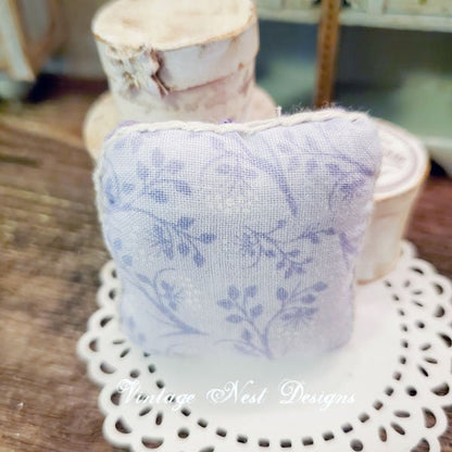 Pillow No.6 Dollhouse Miniature Handmade image 3