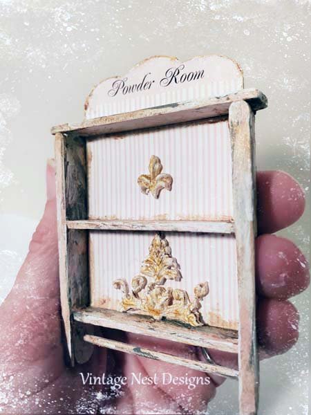 Shelf No.48 Dollhouse Miniature Handmade image 4