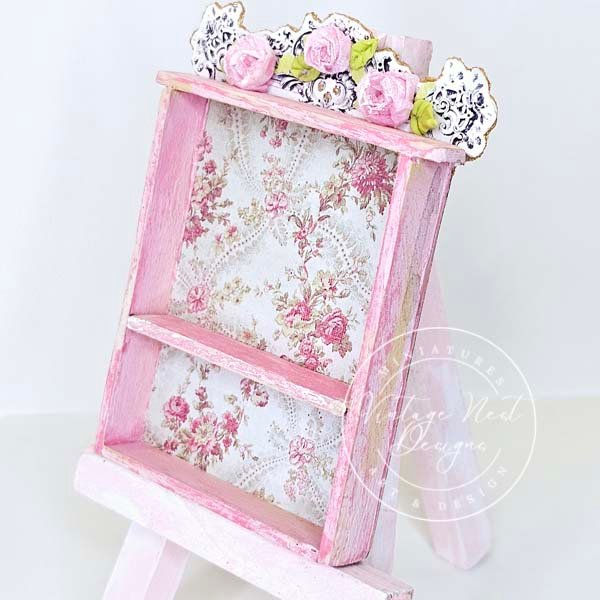 Cabinet Shelf No.112 Dollhouse Miniature Handmade image 6