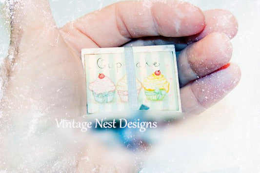 Box No.10 Dollhouse Miniature Handmade image 1