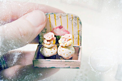 Cupcake Bakery Sweets No.19 Dollhouse Miniature Handmade image 1