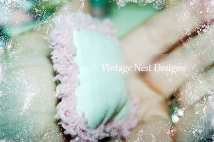 Paris Pillow No.2 Dollhouse Miniature Handmade image 2