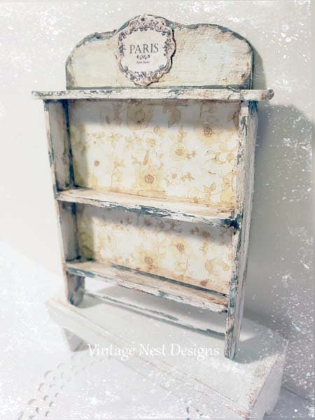 Shelf No.47 Dollhouse Miniature Handmade Diorama Room Shadow Box image 2