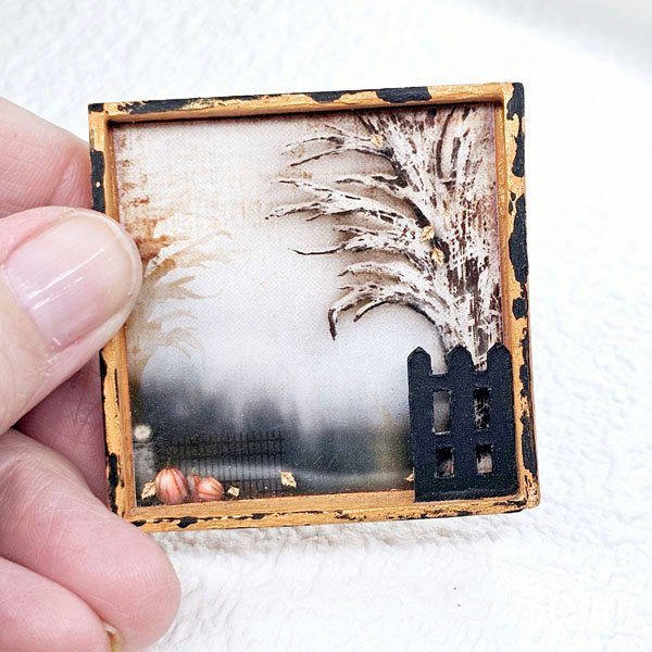 Spooky Nights No.1:1 Dollhouse Miniature Handmade image 5