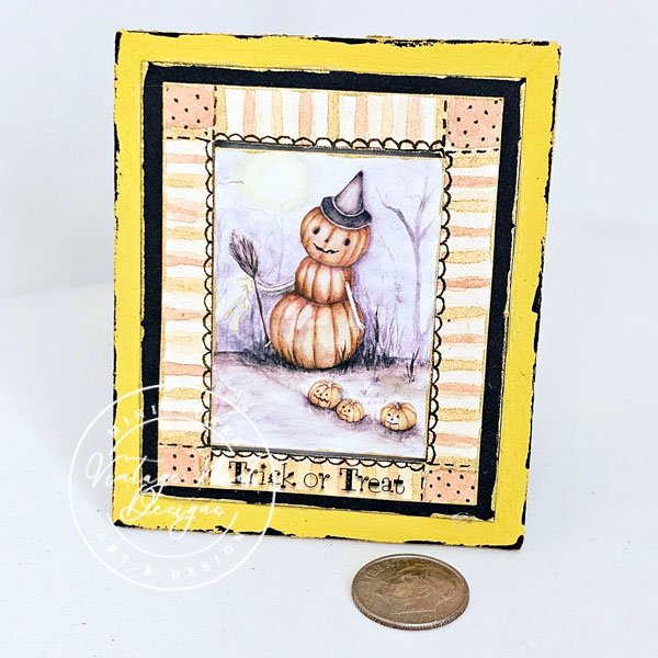 Halloween Pumpkins No.5:4 Dollhouse Miniature Handmade image 0