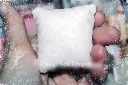 Pillow No.11 Dollhouse Miniature Handmade image 1