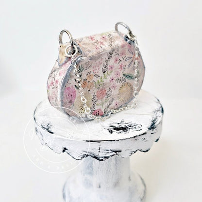 Purse No.23 Dollhouse Miniature Handmade for Dolls image 6