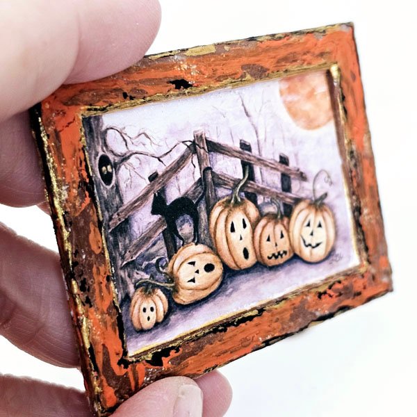 Halloween Pumpkins No.6:5 Dollhouse Miniature image 6