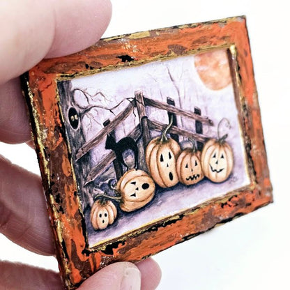Halloween Pumpkins No.6:5 Dollhouse Miniature image 6