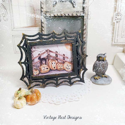Halloween Pumpkins No.6:1 Dollhouse Miniature Handmade image 0