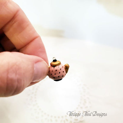 Tea Pot No.3 Dollhouse Miniature Handmade image 1