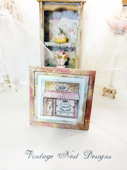 Bakery Store No.1:1 Dollhouse Miniature Handmade image 0