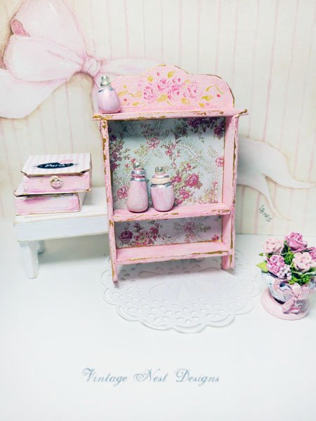 Shelf No.96 Dollhouse Miniature Handmade image 2