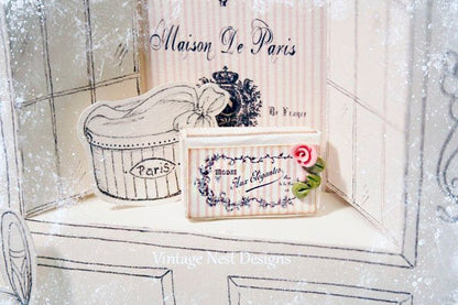 Box No.20 Dollhouse Miniature Handmade image 3