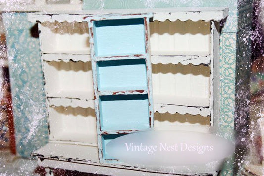 Shelf No.17 Dollhouse Miniature Handmade image 0