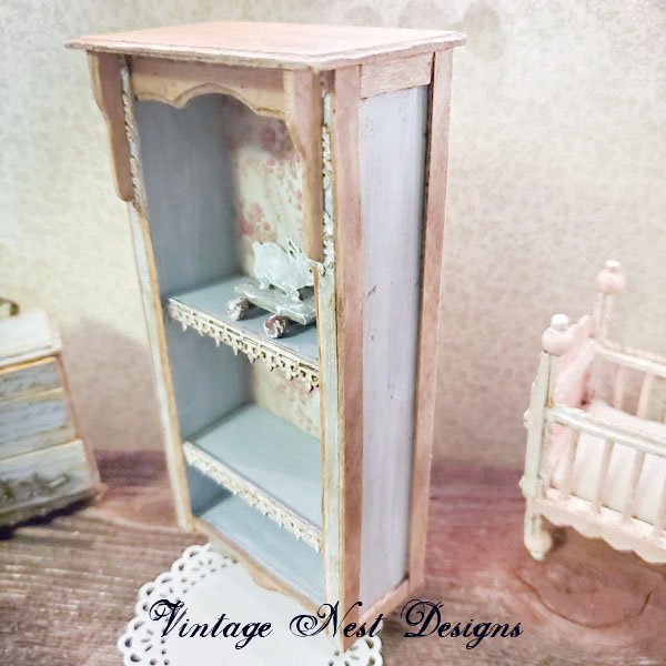 Cabinet No.87 Dollhouse Miniature Handmade image 5