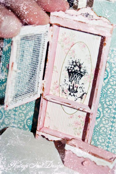 Cabinet No.2 Dollhouse Miniature Handmade image 7