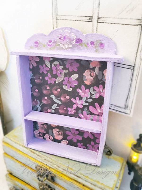 Shelf No.27 Dollhouse Miniature Handmade image 0