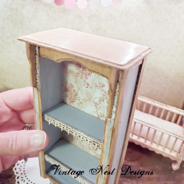 Cabinet No.87 Dollhouse Miniature Handmade image 3