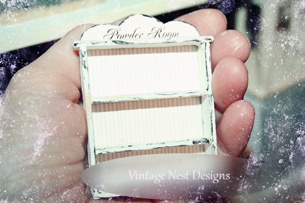 Shelf No.23 Dollhouse Miniature Handmade image 1