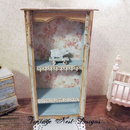 Cabinet No.87 Dollhouse Miniature Handmade image 0