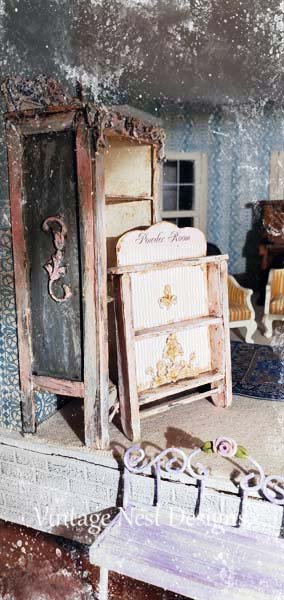 Shelf No.48 Dollhouse Miniature Handmade image 3