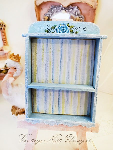 Cabinet Shelf No.108 Dollhouse Miniature Handmade image 4