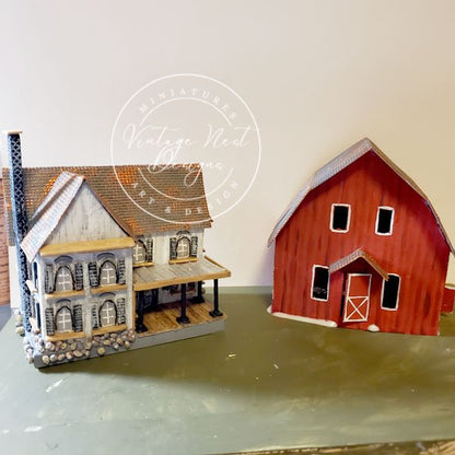Farmhouse No.1 Handmade Miniature image 13