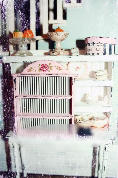 Shelf No.19 Dollhouse Miniature Handmade image 0