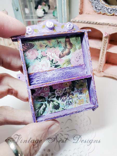 Shelf No.101 Dollhouse Miniature Handmade image 1