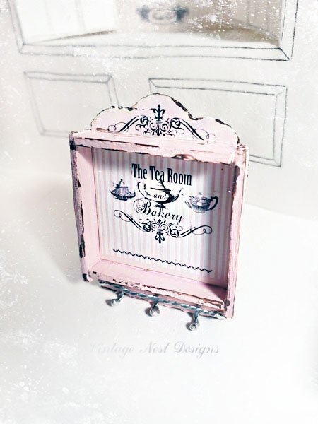 Cabinet Shelf No.59 Dollhouse Miniature Handmade image 6