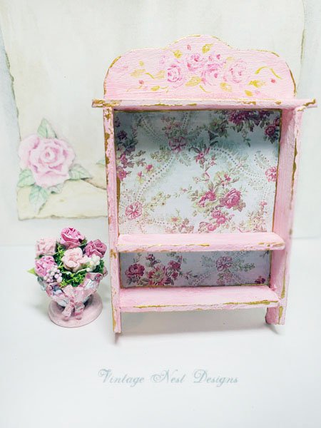 Shelf No.96 Dollhouse Miniature Handmade image 1