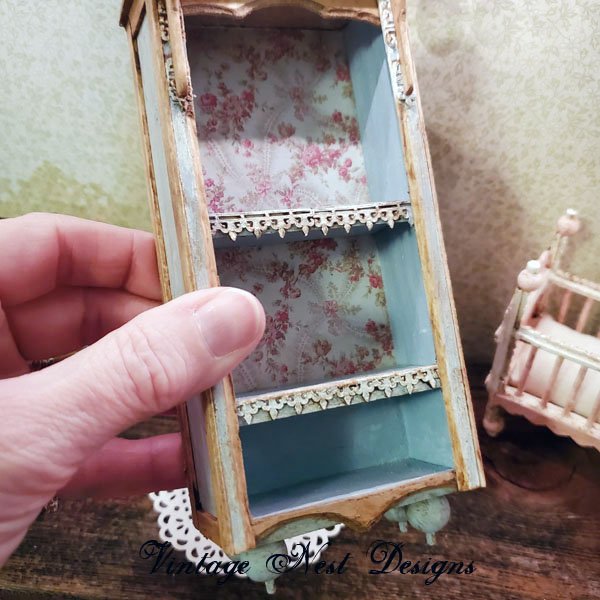 Cabinet No.87 Dollhouse Miniature Handmade image 4
