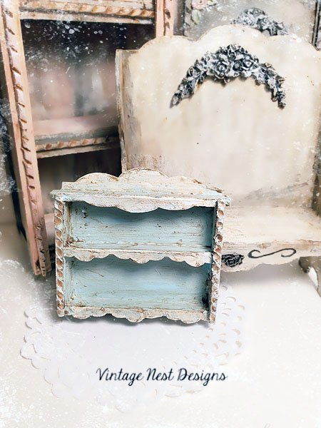 Shelf No.65 Dollhouse Miniature Handmade image 0