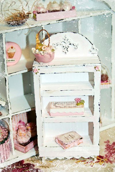 Cabinet No.36 Dollhouse Miniature Handmade image 2