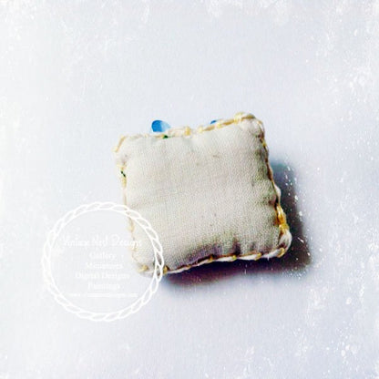 Pillow No.4 Dollhouse Miniature Handmade image 7